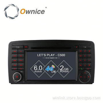Ownice C500 Android 6.0 system Car DVD Automotive gps navi For Benz R Class Built 4G with GPS Support DVR digital TV